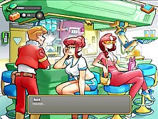 SPACE RESCUE CODE PINK 4. 5: SAUNA PLEASURE WITH RED HEAD TEENS