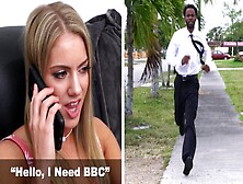 Bangbros - Candice Dare Kicks Boyfriend Out,  Orders Up Some Bbc