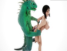 Slut Princess X Reptile Monster