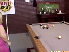 Blonde Midget Chick Fucked After Pool