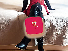 Poured a Mouthful of Spunk Into a Lecherous Bitch in a Short Skirt and High Boots