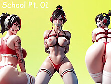 High School Harem Pt. 01