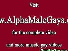 Muscled Alpha Male Shows His Appreciation By Cumming