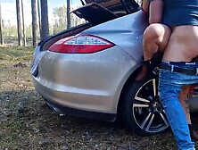 Nearly Caught Banging mother I'd like to fuck In The Forest