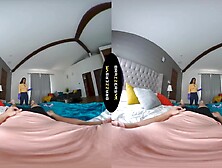 BRAZZERS VR - Cutie Youngs Deepthroats Your Hard Schlong After U Shoot Your Large Load On Her Face