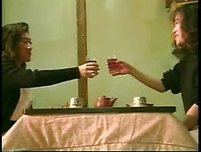 Ugly Japanese lesbians making out passionately