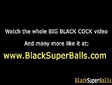 Slut Gets Black Cock Cum