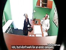 Busty Milf Fucked At Doctors Office