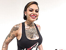 Interview With Busty Tattooed Beauty Genevieve Sinn