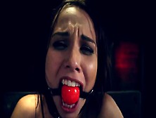 Slave Latex Handjob Punish Best Pals Aidra Fox And