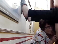 Secret oral sex with Claudia Marie ctdx