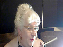 Sissydianetx,  Shemale Smoking