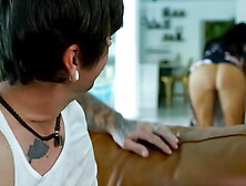 Caught Gazing at My Step Mom’s Nasty Butt While Cleaning