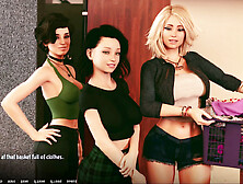 Aoa academy features busty girls and exciting gameplay