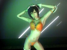 Yuffie FFVII Dancing