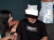 Boyfriend gives his mother-in-law the most good Christmas present ever - Cuckolded girlfriend!