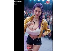 Rumi@kpop demon hunters dancing (AI-generated) (No live-action)