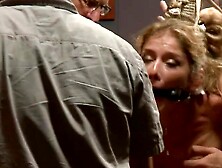 Group Sex Party #2 - Anal Threesome with Hot Blonde MILF & Hunks