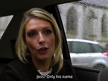 Golden-Haired Emma meets the mother i'd like to fuck Julie to share her 1st BBC