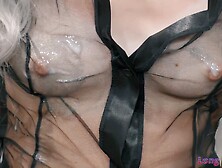 Cum on the tits of a young whore.  Super quality!