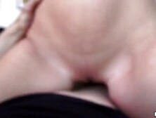 Ashden sucks and rides a tattooed man's dick