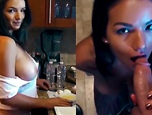 Busty PAWG Amateur Teen Stepsister Rough Fucked POV Sextape - Shae Summers