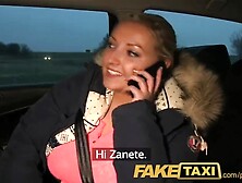 FakeTaxi Blonde with Huge Tits Pays her Debt