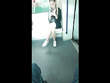 Upshorts Dick Flash On Subway