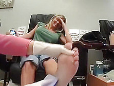 Ticklish Pedicure