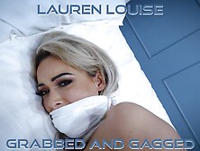 Lauren Louise - Topless Bondage Tied Up Gagged Bound And Gagged ( Gagattack. Nl )