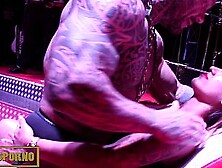 Busty slut from the public and stripper