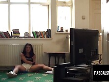 Teen subslut spanked fiercely and drilled hard by a corporalist