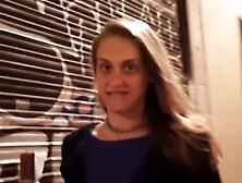 Naughty Night in Barcelona Public Flashing, BJ and POV Sex