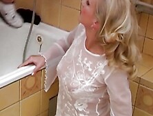 A wonderful German slut and a big dick to please her