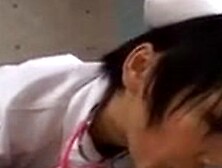 Meguru Nurse Licks Dick (Meguru Kosaka)