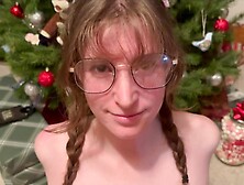 Tight Teen Miss Summer Monarch Gave Me All Her Holes For Christmas!