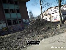 LULLU GUN gets fuck by Jason inside an abandoned railway