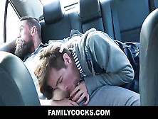 Bearded Daddy Loves In Bj And Raw Fuck Outdoors - Familycocks. Com