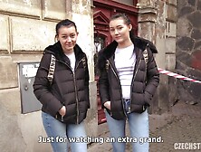 Czech Streets – Naive Sexy Young Fake Twins