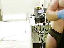 First Time Electro On Penis Stimulation And Masturbation With Cum In End