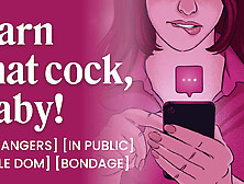 ASMR Audio Porn: Male Dom Fucks Female Sub in Public - BDSM Hookup – Pussy Worship - Erotic Audio for Women