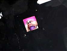 Alicia pays a visit to her slave in the dungeon