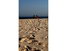 Wild dogging in several different places: beach, parking lot, trail and car