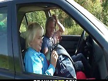 Grannybet - Old Granny Is Picked Up And Fucked In The Car