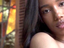 Brooklyn Wren's Big Natural Boobs - Ebony Bombshell Reveals Massive Breasts