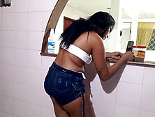 Homemade fuck-fest with my gorgeous wife as I seduce her after she dances on TikTok