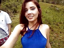 Hermosa agatha vega con su novio cogiendo rico en merida en las monta�as