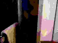 Naughty MILF is giving to her stepson's cock a birthday present today!