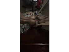 Black Woman Takes Dildo