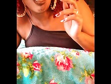 Whoopsie Smoking Thigh High Socks Shoop